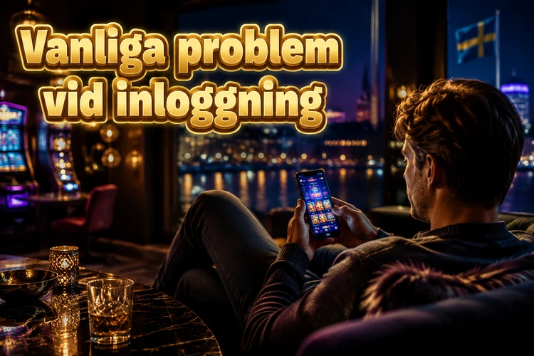 Vanliga problem vid inloggning