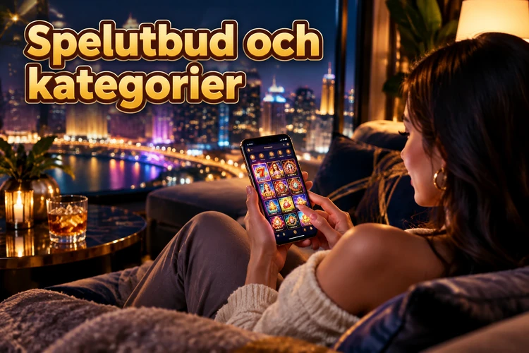 Spelutbud och kategorier