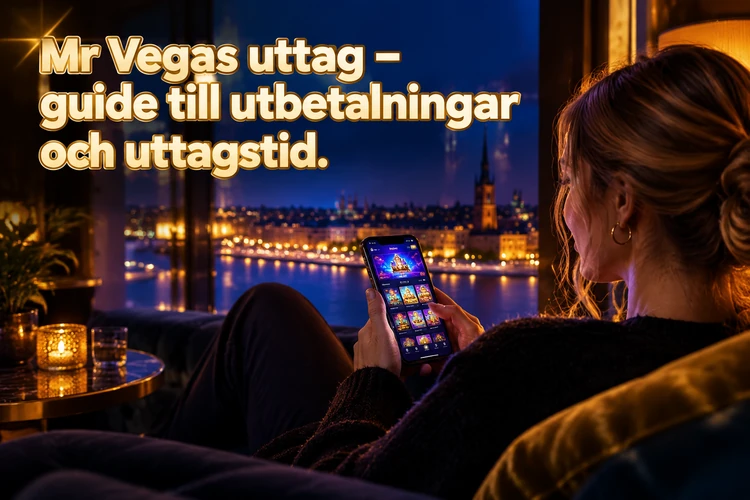 Mr Vegas uttag - guide till utbetalningar och uttagstid